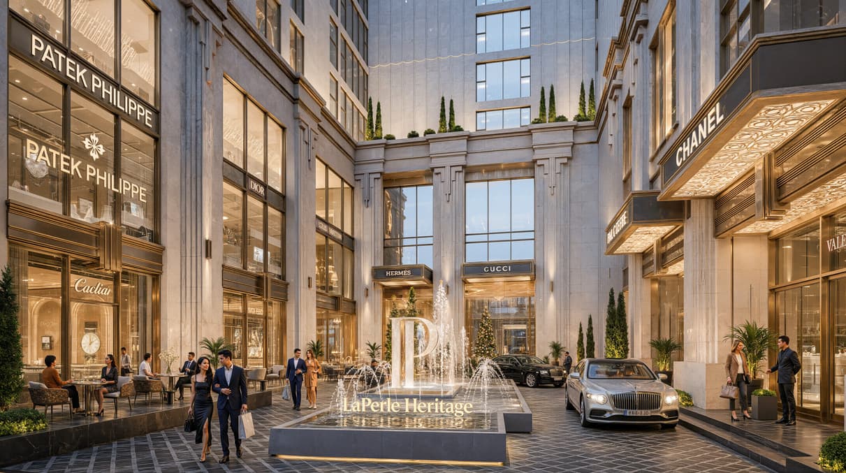 The Golden Atrium & Haute Couture Boulevard